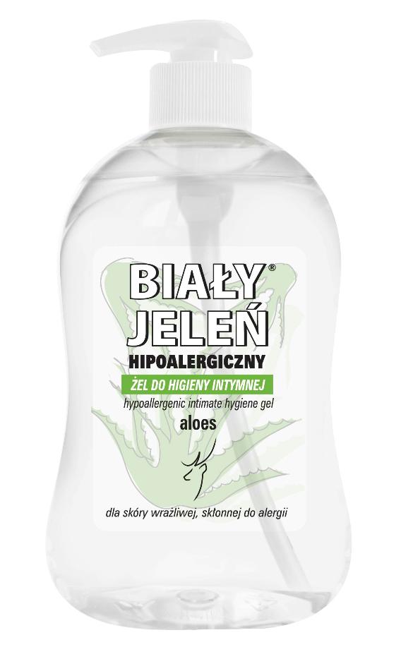 Hipoalergiczny żel do higieny intymnej z aloesem 500ml