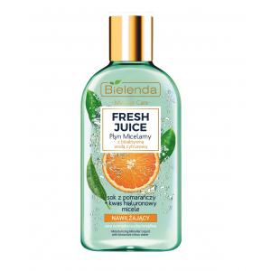 Fresh Juice płyn micelarny nawilżający z wodą cytrusową Pomarańcza 500ml