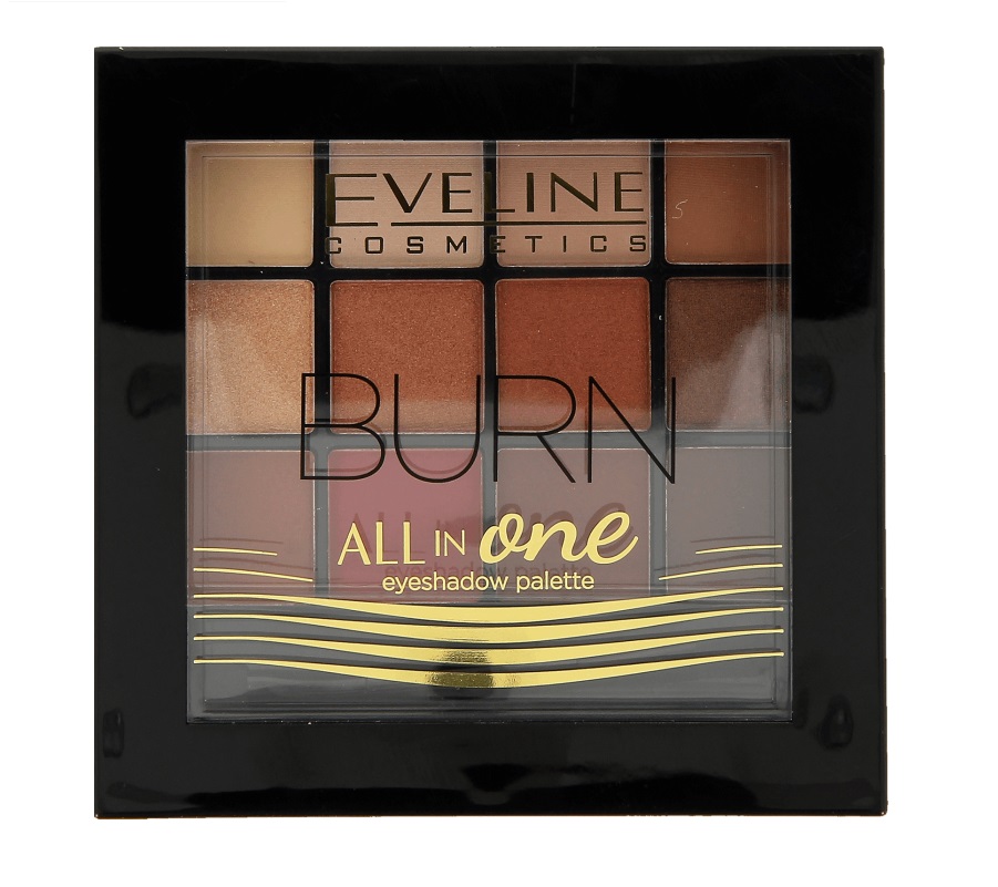 Eveline Cosmetics Burn paleta cieni do powiek 12 g