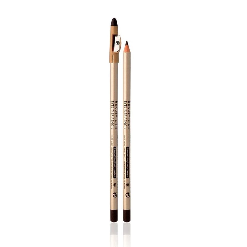 Eveline Cosmetics Eyebrow Pencil kredka do oczu z temperówką odcień Black 1,2 g