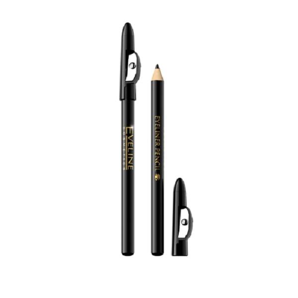 Eyeliner Pencil kredka do oczu krótka Black 1szt