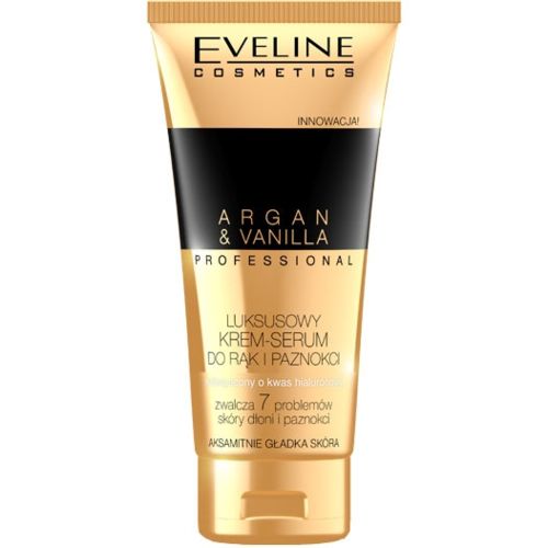 Eveline Cosmetics Argan&Vanilla krem odżywczy do rąk i paznokci 100 ml