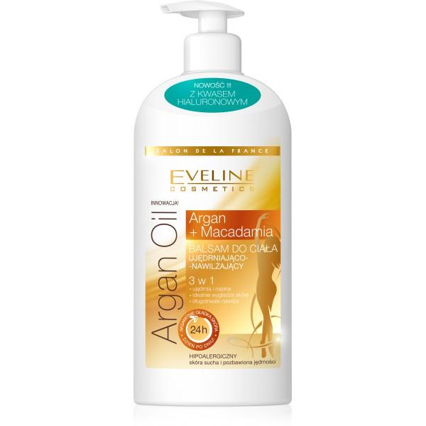 Eveline Cosmetics Argan Oil nawilżające i ujędrniające mleczko do ciała 350 ml
