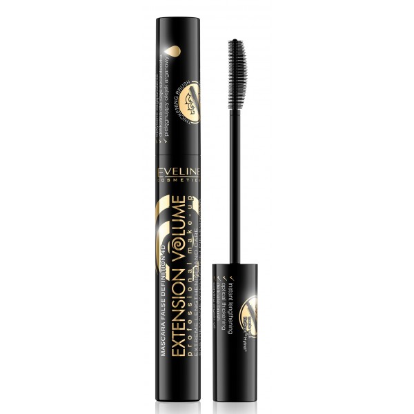 Eveline Cosmetics Extension Volume tusz do rzęs mocno wydłużający 10 ml