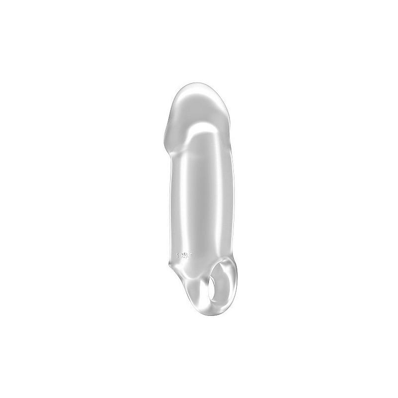 No.37 - Stretchy Thick Penis Extension - Translucent