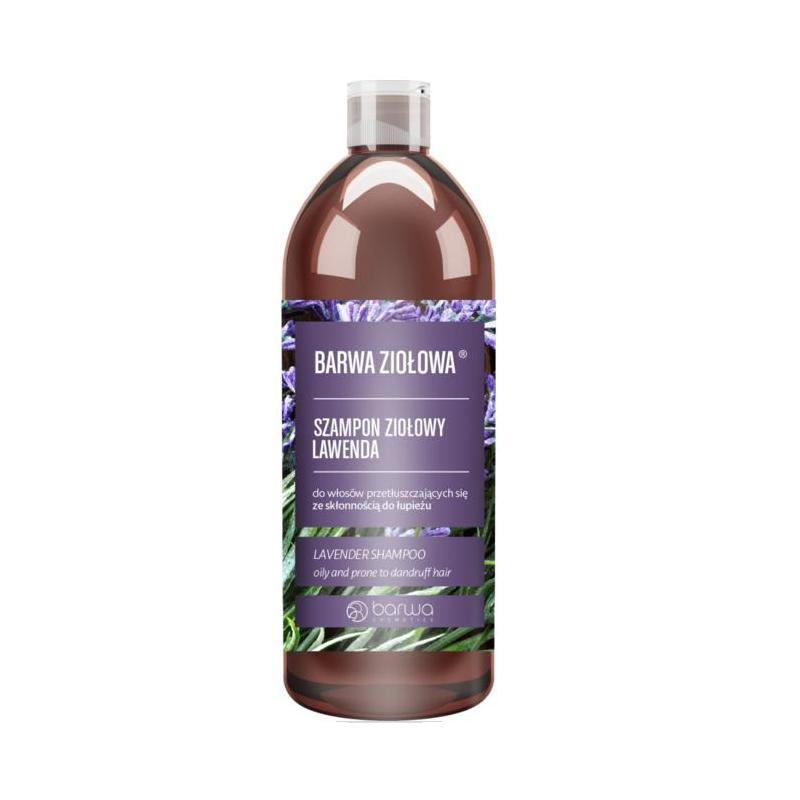 Ziołowa szampon ziołowy do włosów przetłuszczających się ze skłonnością do łupieżu Lawenda 480ml Ziołowa szampon ziołowy do włosów przetłuszczających się ze skłonnością do łupieżu Lawenda 480ml