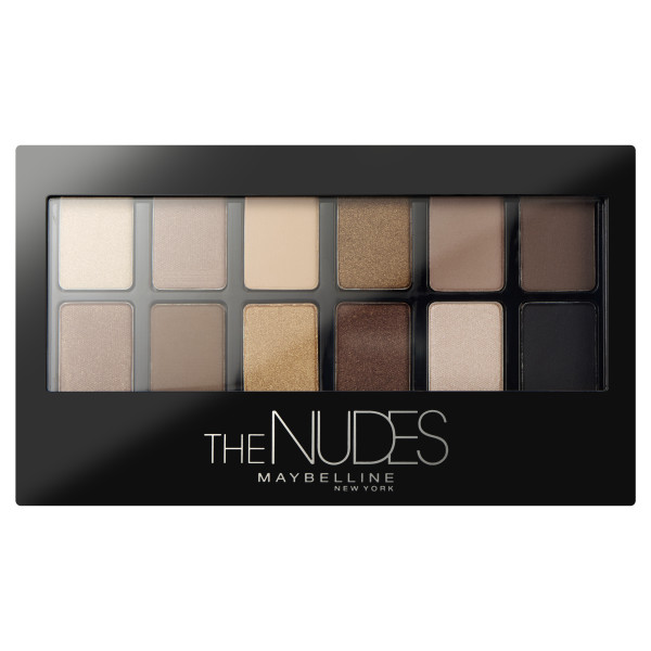 Maybelline The Nudes Palette Paleta cieni do powiek 12 g