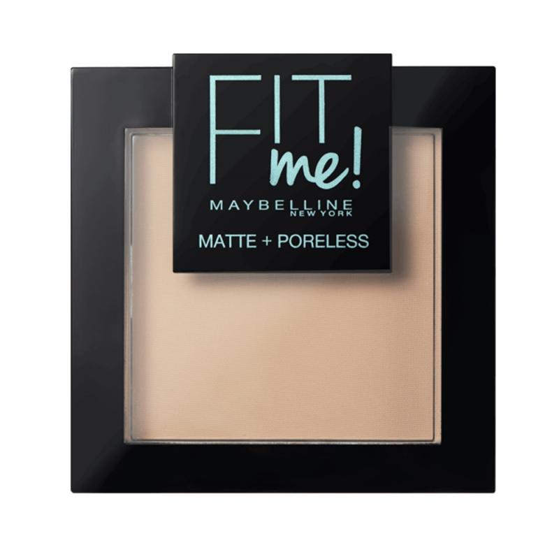 Fit Me Matte Poreless Pressed Powder puder matujący do twarzy w kompakcie 110 Porcelain 9g Fit Me Matte Poreless Pressed Powder puder matujący do twarzy w kompakcie 110 Porcelain 9g