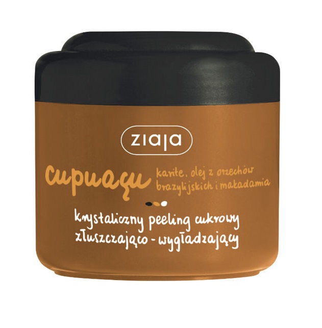 Cupuacu krystaliczny peeling cukrowy złuszczająco-wyglądzajacy każdy rodzaj skóry 200ml