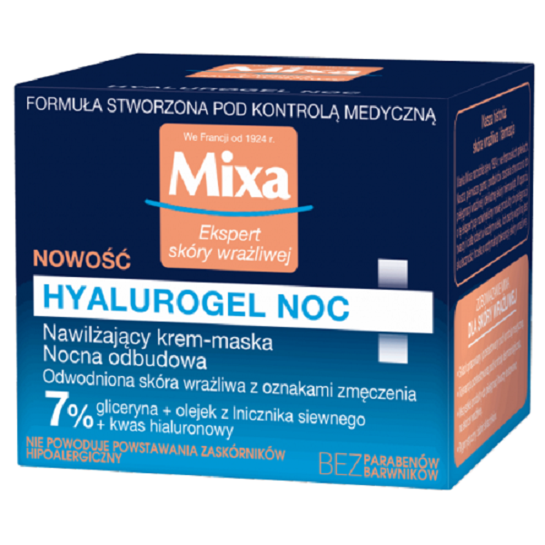 Hyalurogel Noc nawilżający krem-maska na noc 50ml