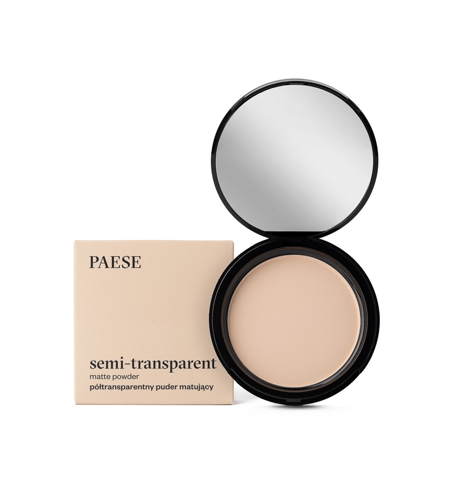 Semi-Transparent Matte Powder półtransparentny puder matujący 1A Ciepły Beż 9g