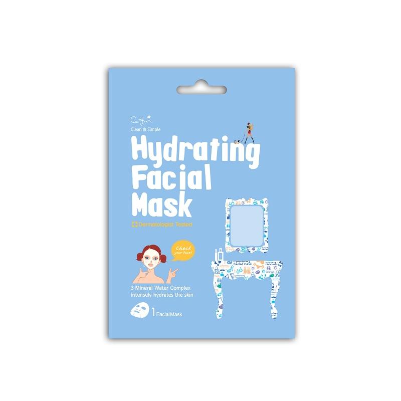 Hydrating Facial Mask intensywnie nawilżająca maska do twarzy w płacie