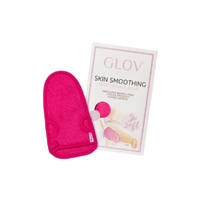 Skin Smoothing Body Massage Glove rękawiczka do masażu ciała Pink