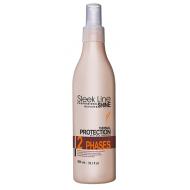 Sleek Line Repair Thermal Lotion Protection dwufazowy płyn z jedwabiem do prostowania włosów 300ml