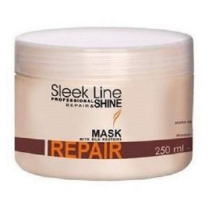 Sleek Line Repair Mask maska z jedwabiem do włosów zniszczonych 250ml