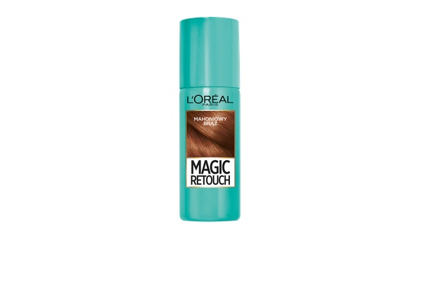 L’Oréal Paris Magic Retouch spray do błyskawicznego retuszu odrostów odcień Mahoniowy brąz 75 ml