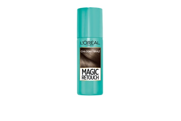 L’Oréal Paris Magic Retouch spray do błyskawicznego retuszu odrostów odcień Chłodny brąz 75 ml