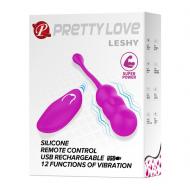 PRETTY LOVE -LESHY, 12 vibration functions Wireless remote control