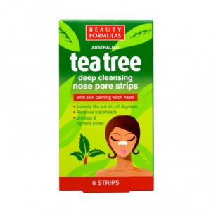 Tea Tree Deep Cleansing Nose Pore Strips głęboko oczyszczające paski na nos 6szt.