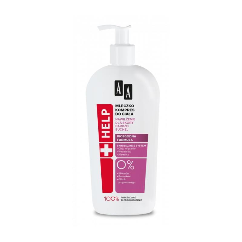 Help mleczko kompres do ciała do bardzo suchej skóry 400ml Help mleczko kompres do ciała do bardzo suchej skóry 400ml