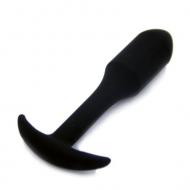 Rocket drill 3,8 inch black  anal plug 3,8  inch / 9,6 cm