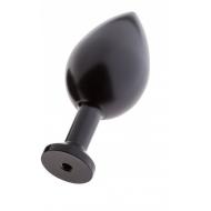 MALESATION Alu-Plug with suction cup large, black