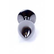 Plug-Jewellery Dark Silver PLUG- Clear