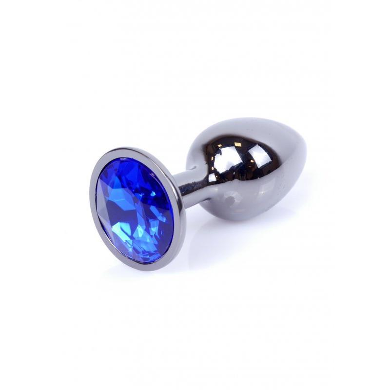 Plug-Jewellery Dark Silver PLUG- Dark Blue