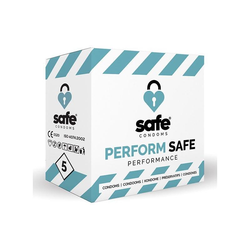 SAFE - Condoms Perform Safe Performance (5 pcs)