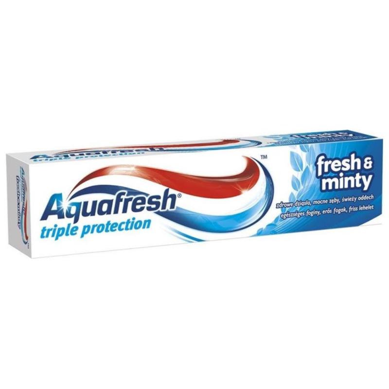 Triple Protection Fresh And Minty Toothpaste pasta do zębów 50ml Triple Protection Fresh And Minty Toothpaste pasta do zębów 50ml