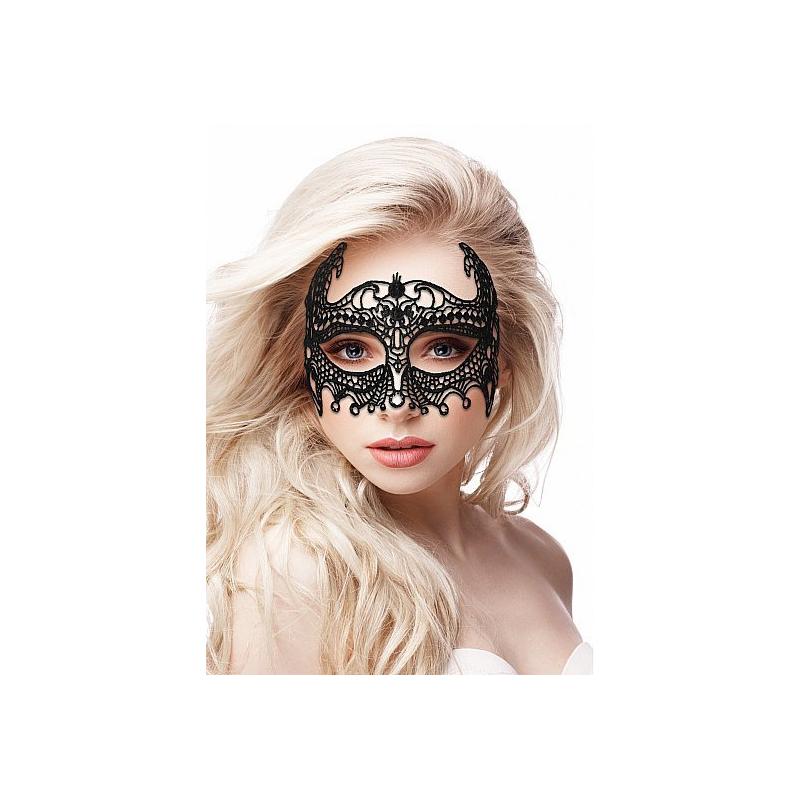 Empress Black Lace Mask - Black