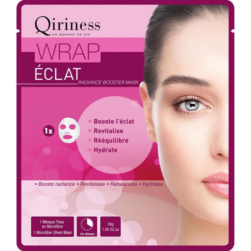 Wrap Eclat maska w płachcie rozświetlająca dodająca skórze blasku 30g Wrap Eclat maska w płachcie rozświetlająca dodająca skórze blasku 30g