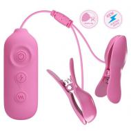 PRETTY LOVE -NIPPLE CLIP, 7 vibration functions 3 electric shock functions