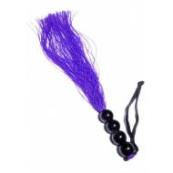 Silicone Whip Purple 14&quot - Fetish Boss Series