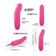 REAL VIBRATION S MAGENTA 2.0 - RECHARGEABLE