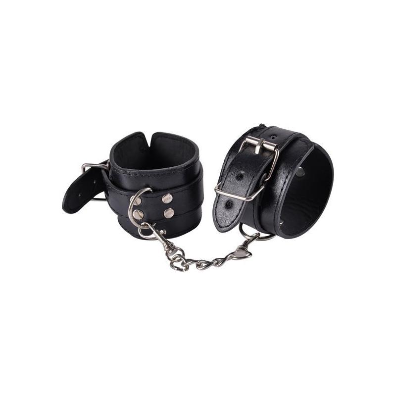 Kinky cuffs black adjustable cuffs
