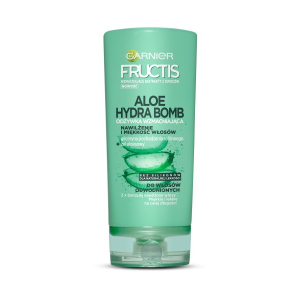 Fructis Aloe Hydra Bomb odżywka wzmacniająca do włosów odwodnionych 200ml