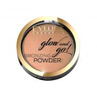 Glow And Go! Bronzing Powder puder brązujący w kamieniu 02 Jamaica Bay 8.5g