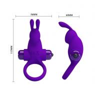 PRETTY LOVE - VIBRANT PENIS RING I Purple