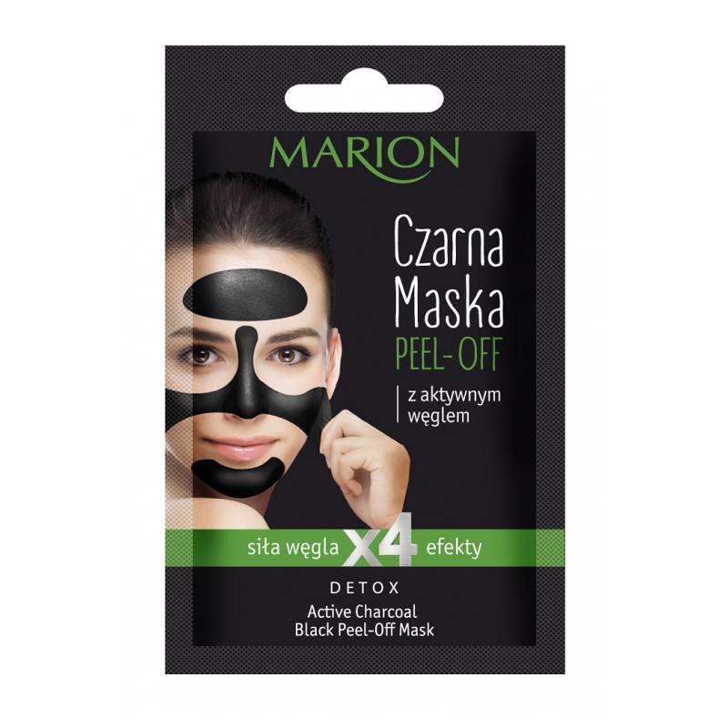 Detox Peel-Off Mask czarna maska z aktywnym węglem 6g