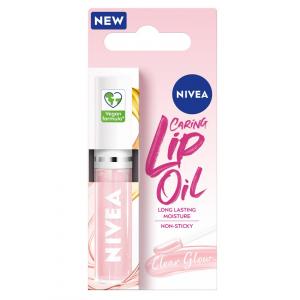 Caring Lip Oil pielęgnujący olejek do ust Clear Glow 5.5ml