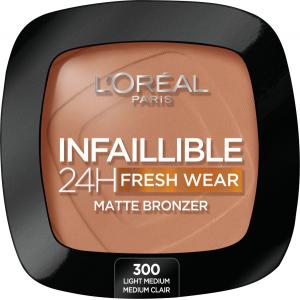 Infaillible 24H Fresh Wear Soft Matte Bronzer matujący bronzer do twarzy 300 Light Medium 9g