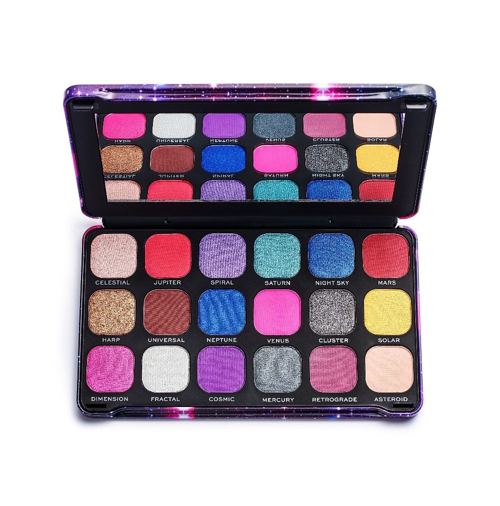 Makeup Revolution Forever Flawless paleta cieni do powiek odcień Constellation 18 x 1.1 g