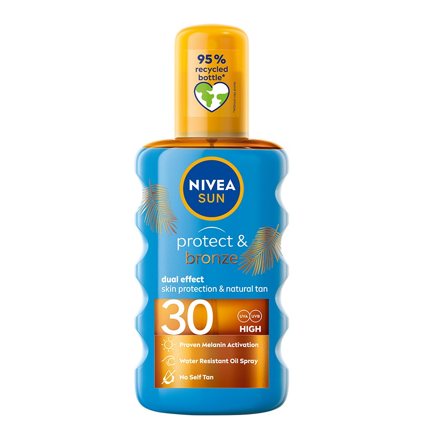 Sun Protect & Bronze olejek w spray'u aktywujący naturalną opaleniznę SPF30 200ml