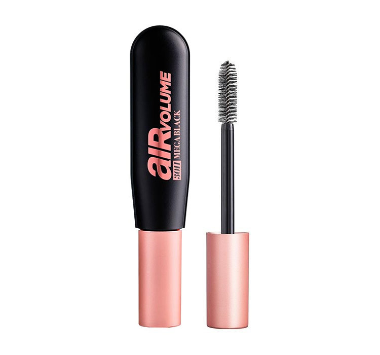 L’Oréal Paris Air Volume Mega Mascara długotrwały tusz pogrubiający rzęsy super czarna odcień Extra Black 9,4 ml