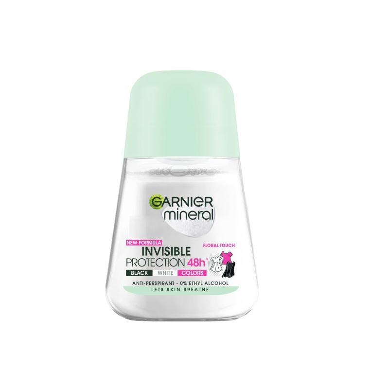Mineral Invisible Protection Floral Touch antyperspirant w kulce 50ml