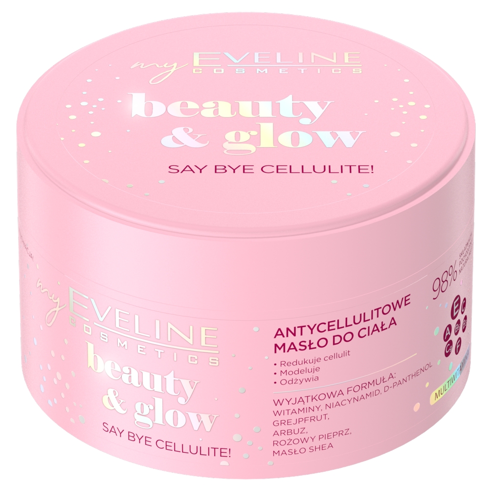 Eveline Cosmetics Beauty & Glow Say Bye Cellulite! masło ujędrniające do ciała przeciw cellulitowi 200 ml