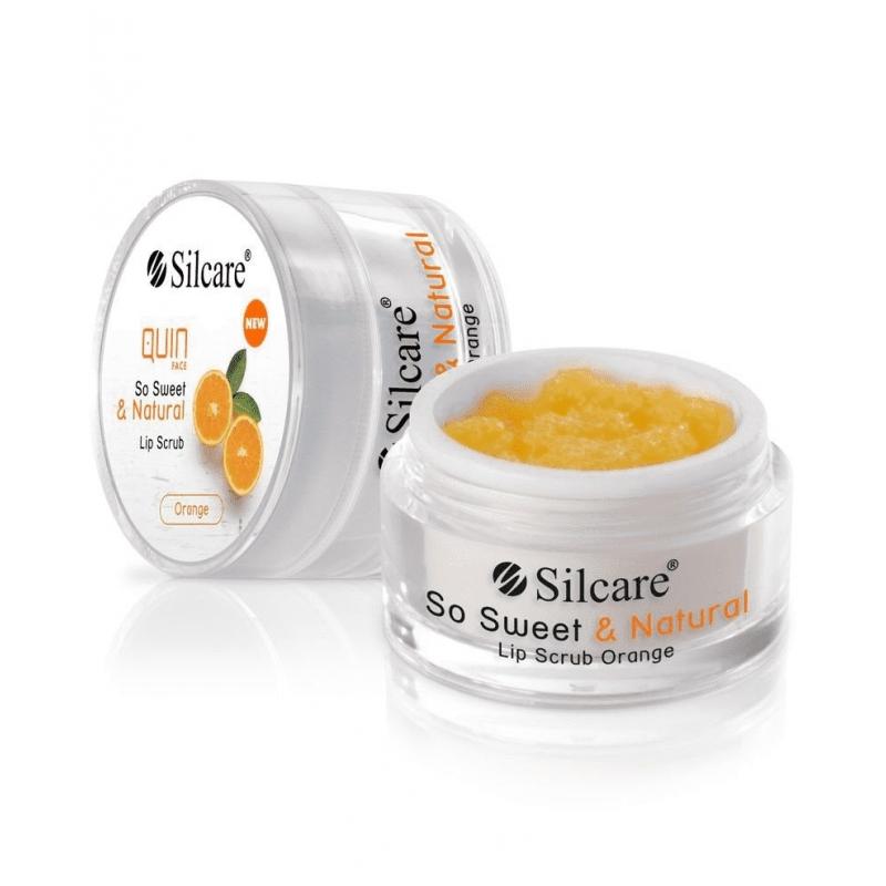Quin So Sweet & Natural Lip Scrub peeling do ust Orange 15g