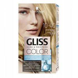 Gliss Color krem koloryzujący do włosów 10-40 Jasny Beżowy Blond