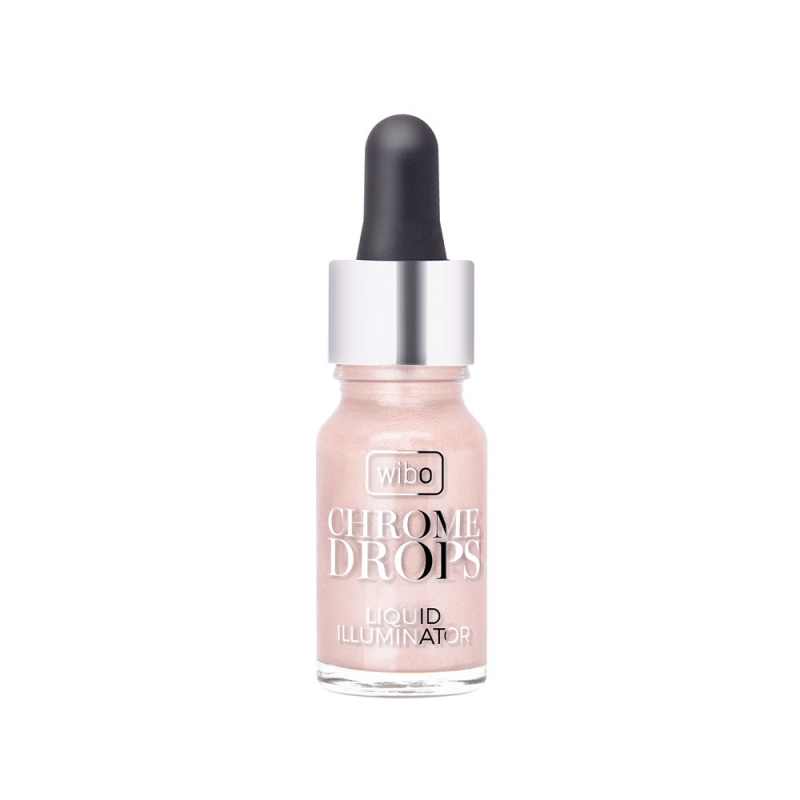 Chrome Drops Liquid Illuminator płynny rozświetlacz do twarzy i ciała 1 9ml